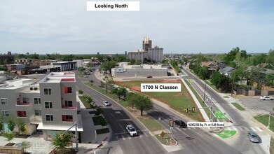 1700 N Classen Blvd, Oklahoma City, OK - AERIAL  map view - Image1
