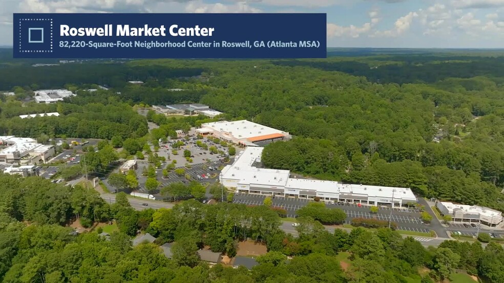 1580 Holcomb Bridge Rd, Roswell, GA for lease - Commercial Listing Video - Image 2 of 18