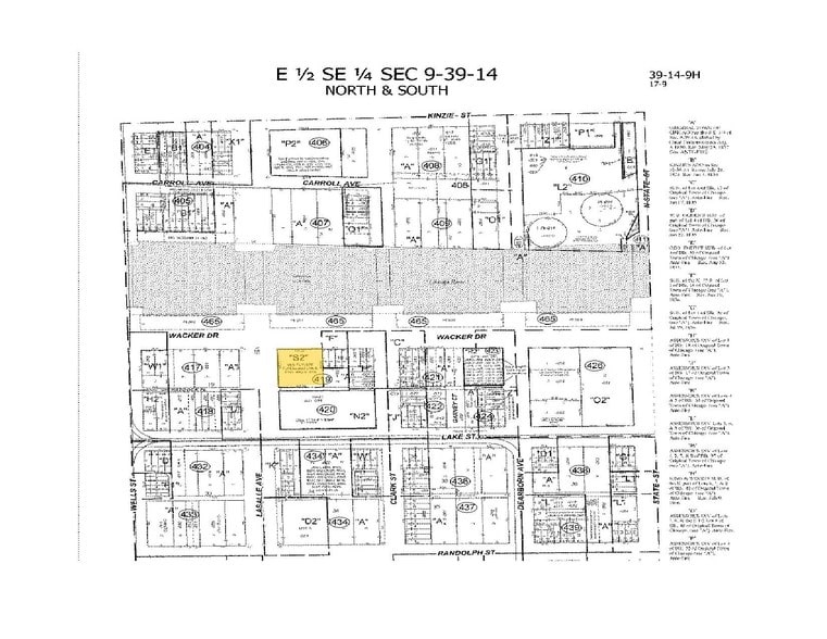 121 W Wacker Dr, Chicago, IL for lease - Plat Map - Image 2 of 29
