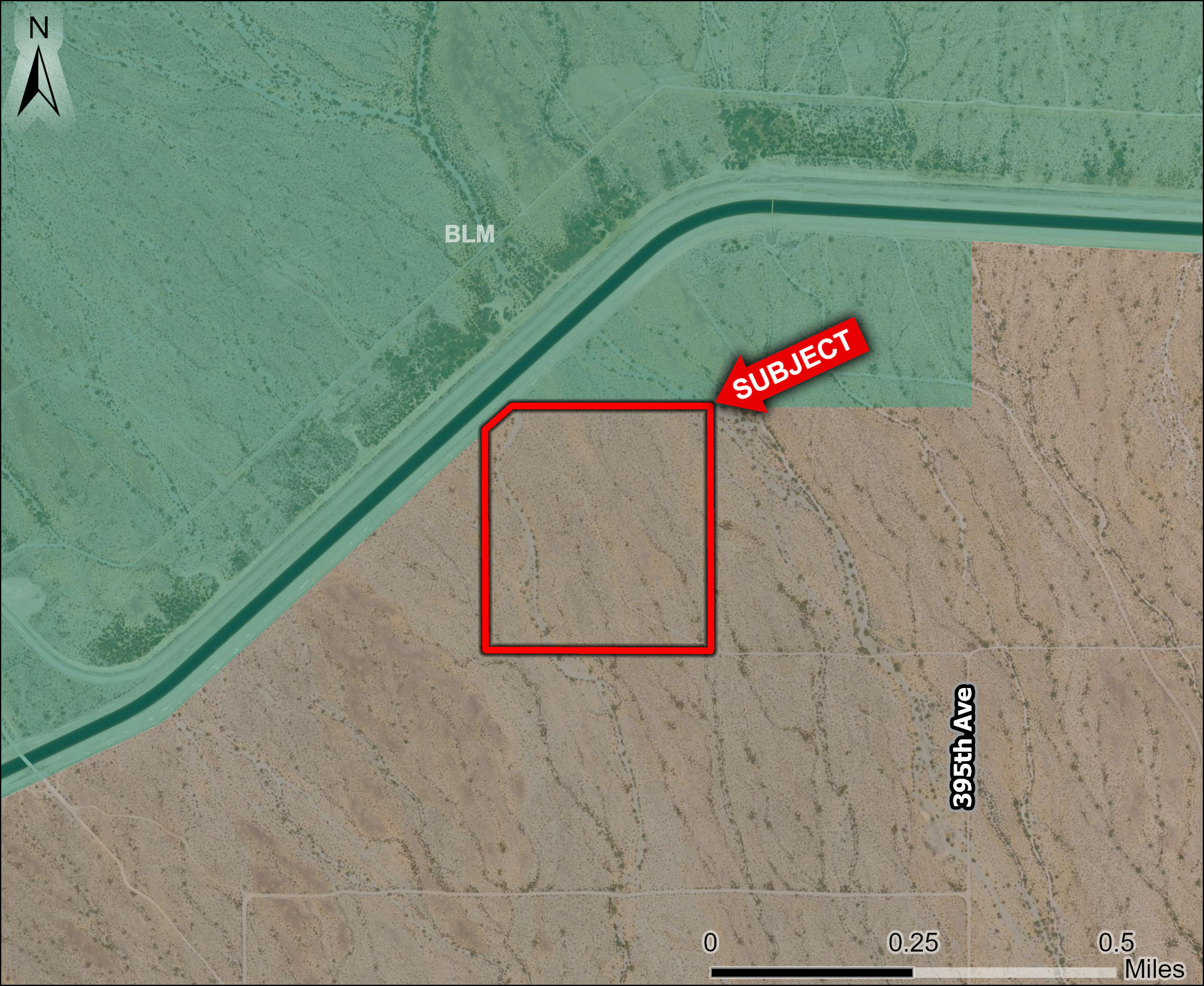 395th & Vulture Mine Rd ave, Tonopah, AZ for sale Aerial- Image 1 of 1