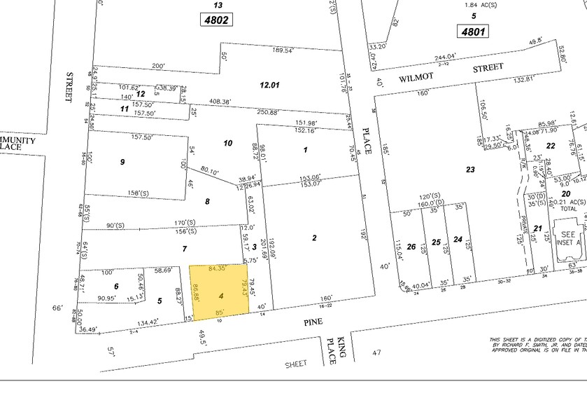 10 Pine St, Morristown, NJ for lease - Plat Map - Image 2 of 2