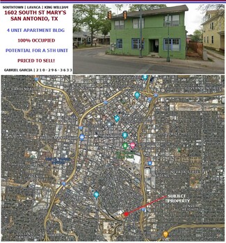 More details for 1602 S Saint Marys St, San Antonio, TX - Multifamily for Sale