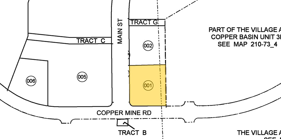 3740 E Copper Mine Rd, San Tan Valley, AZ for sale - Plat Map - Image 2 of 2