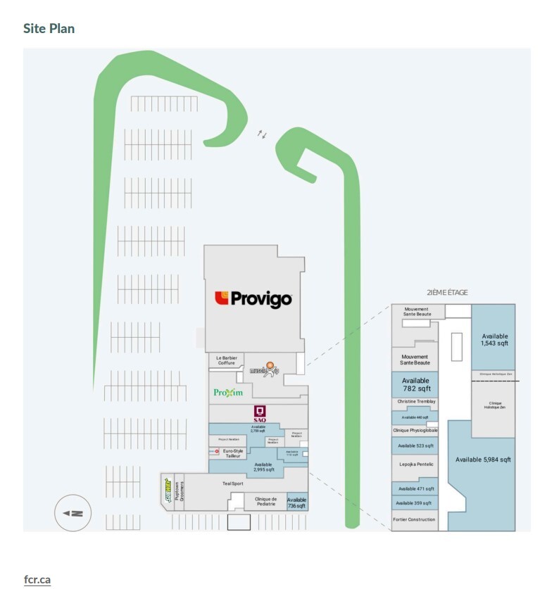 90 Rue Morgan, Baie-d'Urfé, QC for lease Site Plan- Image 1 of 1