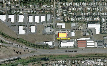 869-875 Shelley St, Springfield, OR - AERIAL  map view - Image1