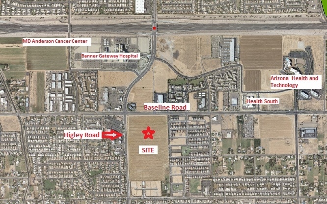 N Higley Rd Gilbert Az 85234 Commercial Land For Sale