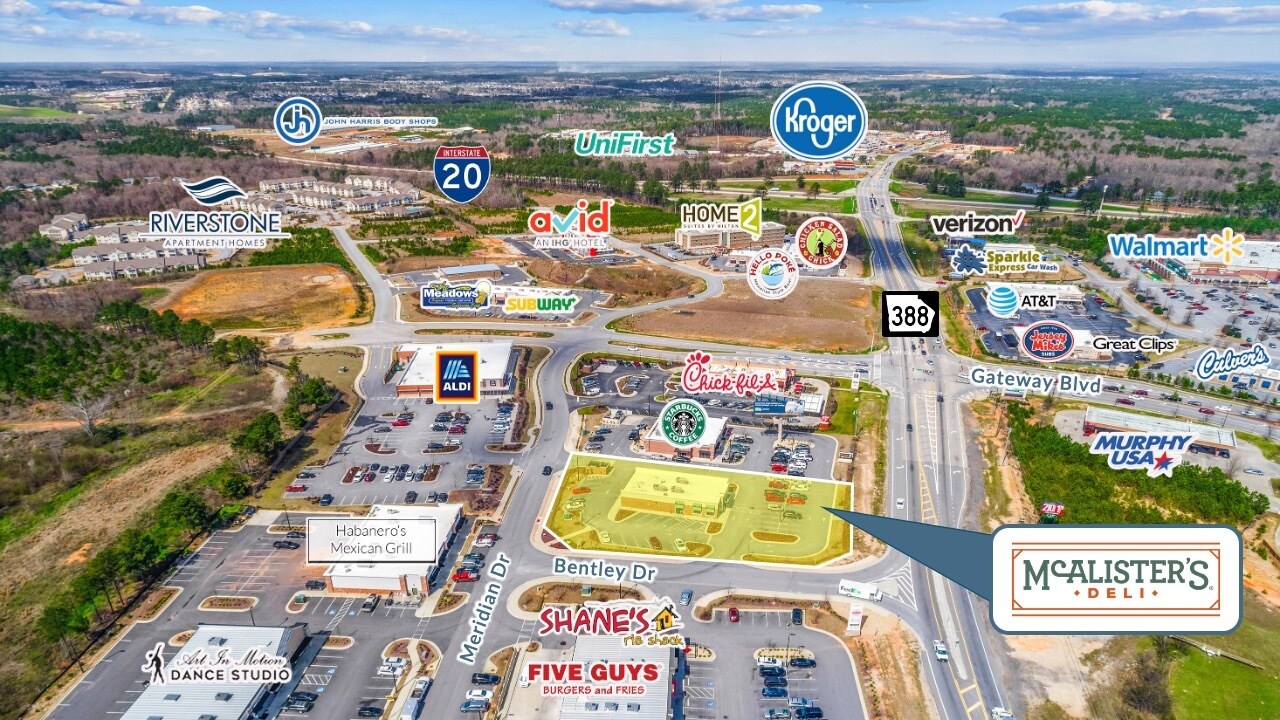 230 Meridian Dr, Grovetown, GA, 30813 Restaurant Property For Sale