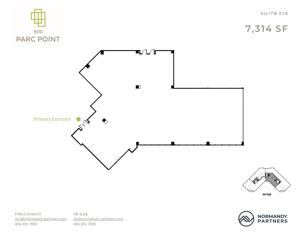 800 Parc Pt, Alpharetta, GA for lease Floor Plan- Image 1 of 6