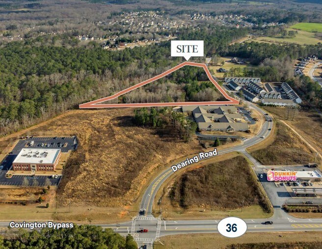 7701 S Dearing Rd, Covington, GA for sale Aerial- Image 1 of 1