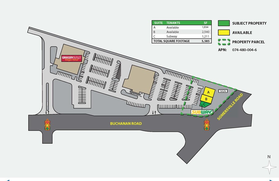 3110 Buchanan Rd, Antioch, CA for sale - Site Plan - Image 2 of 5