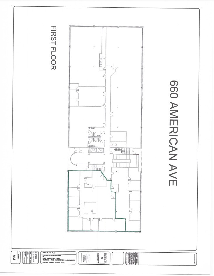 660 American Ave, King Of Prussia, PA for lease Floor Plan- Image 1 of 1