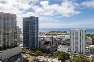 1357 Kapiolani Blvd, Honolulu, HI - aerial  map view