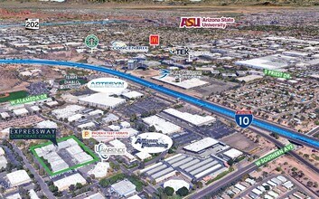 3015 S Park Dr, Tempe, AZ - AERIAL map view
