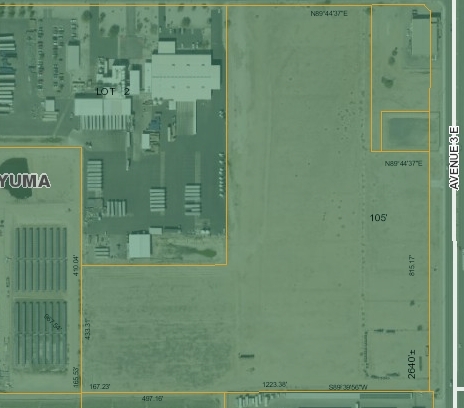 S Palo Verde St & Avenue 3E, Yuma, AZ for sale - Plat Map - Image 1 of 1