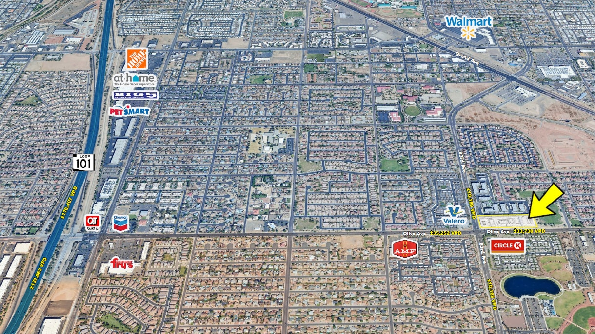 NEC 83rd Ave & Olive Ave, Peoria, AZ for lease Building Photo- Image 1 of 4