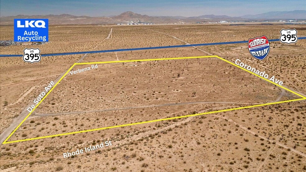 Desoto & Verbena Rd, Adelanto, CA for sale - Building Photo - Image 2 of 9