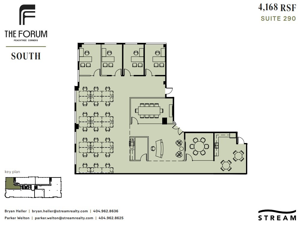 5201 Peachtree Pky, Norcross, GA for lease Floor Plan- Image 1 of 1