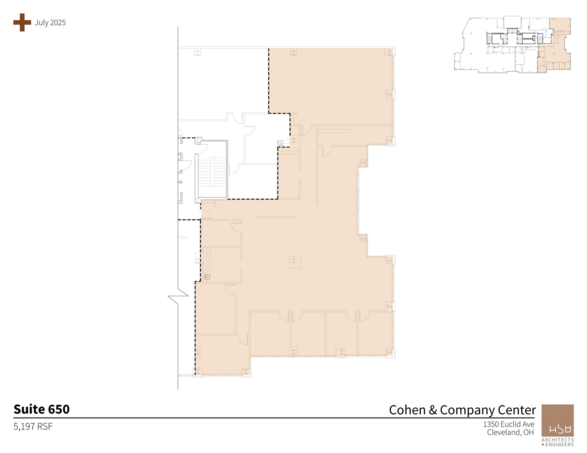 1350 Euclid Ave, Cleveland, OH for lease Site Plan- Image 1 of 1