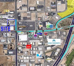 14156 Amargosa Rd, Victorville, CA - aerial  map view