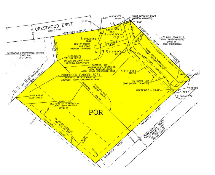 10529-10535 Crestwood Dr, Manassas, VA for sale - Plat Map - Image 3 of 9