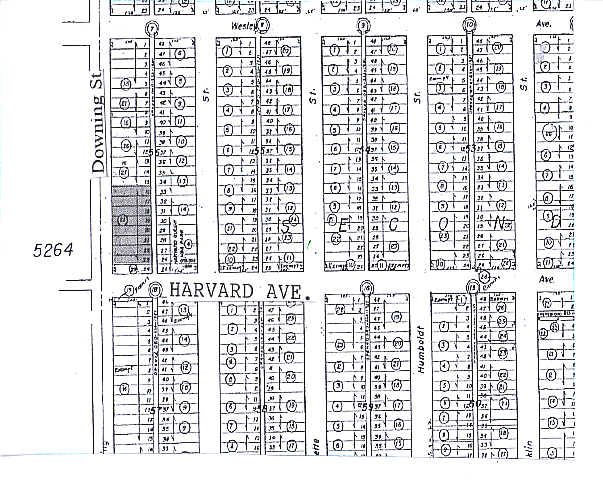 2480 S Downing St, Denver, CO for lease - Plat Map - Image 2 of 8