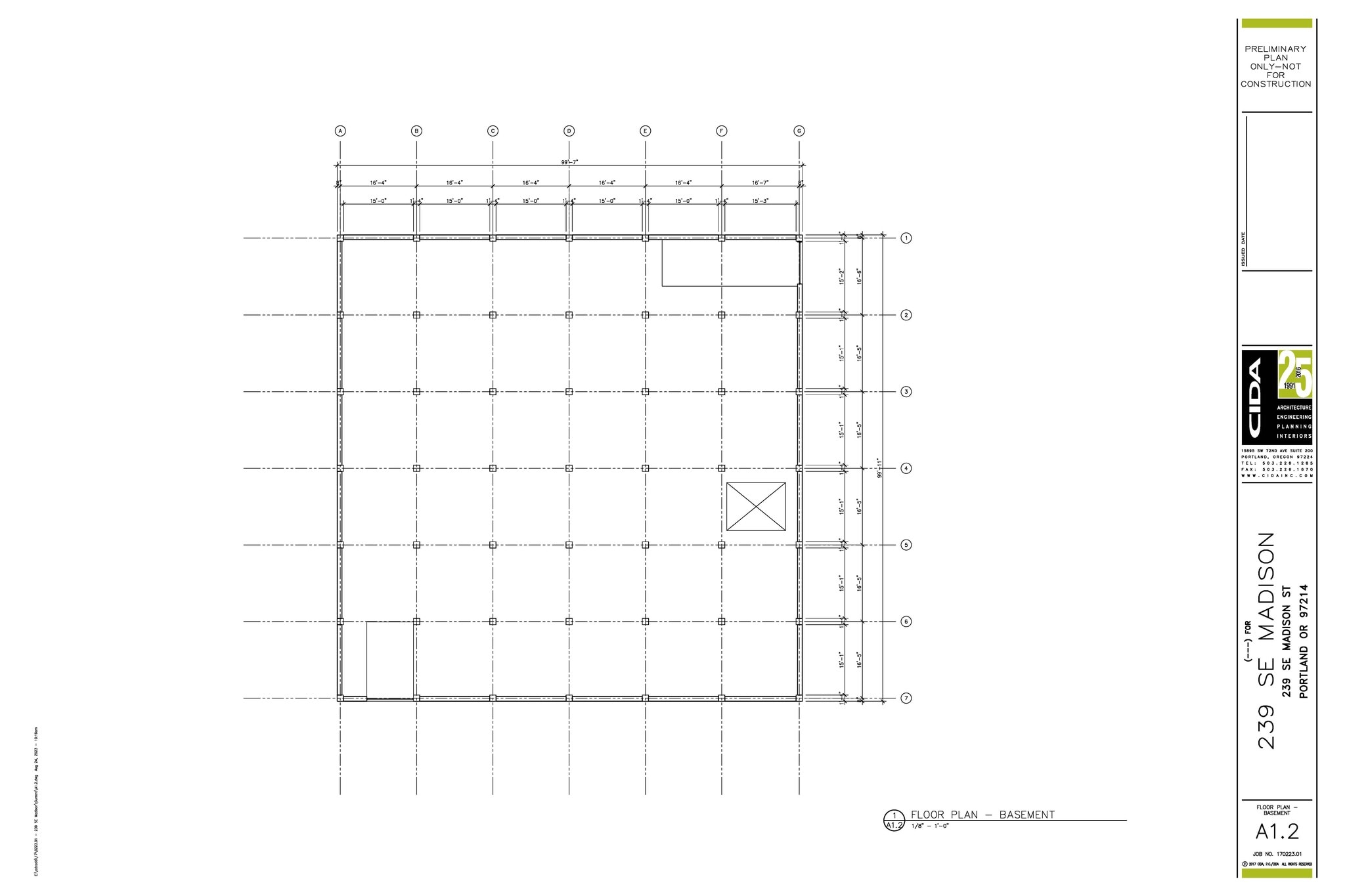 221-239 SE Madison St, Portland, OR for lease Floor Plan- Image 1 of 6