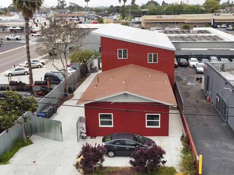 7687 Lemon Ave, Lemon Grove, CA for lease - Aerial - Image 2 of 4