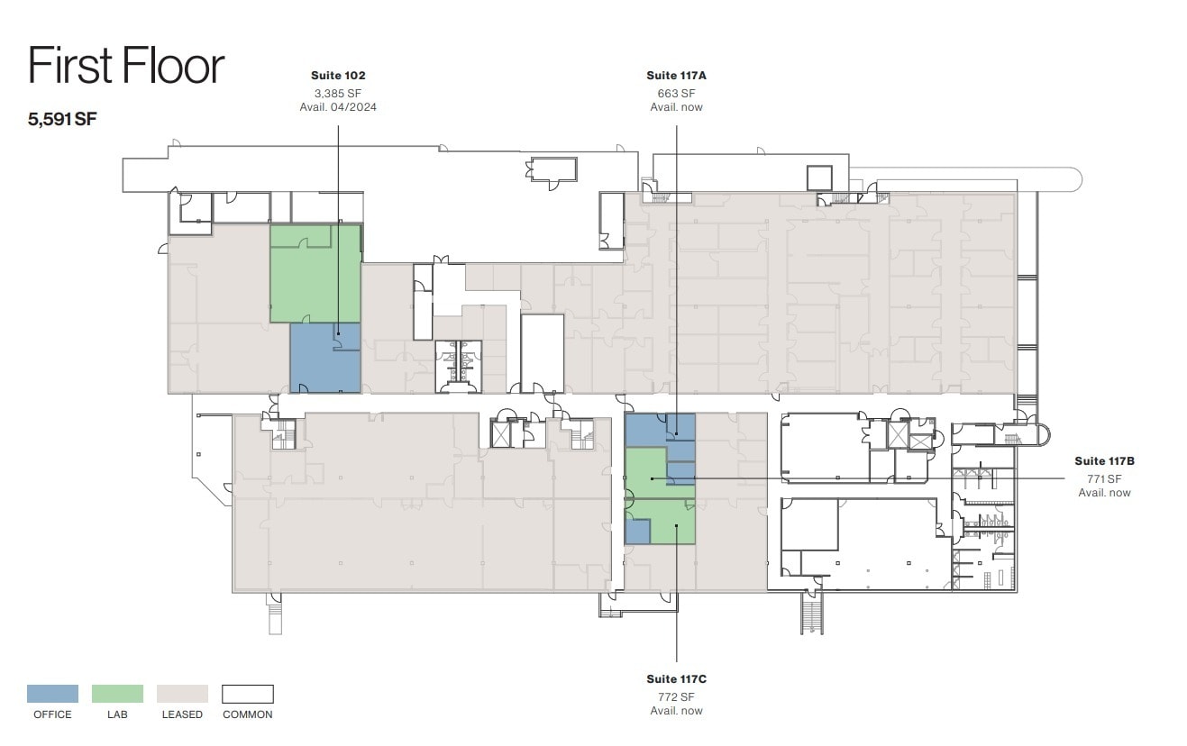 3030 Bunker Hill St, San Diego, CA for lease Floor Plan- Image 1 of 1