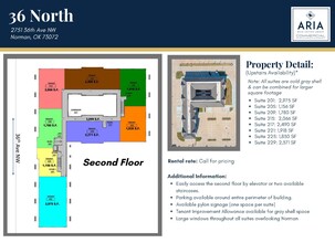 2801 36th Ave NW, Norman, OK for lease Floor Plan- Image 1 of 10