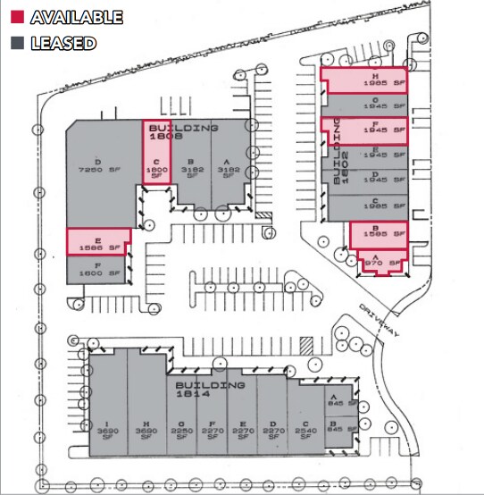 1814 Commercenter W, San Bernardino, CA for lease Site Plan- Image 1 of 1