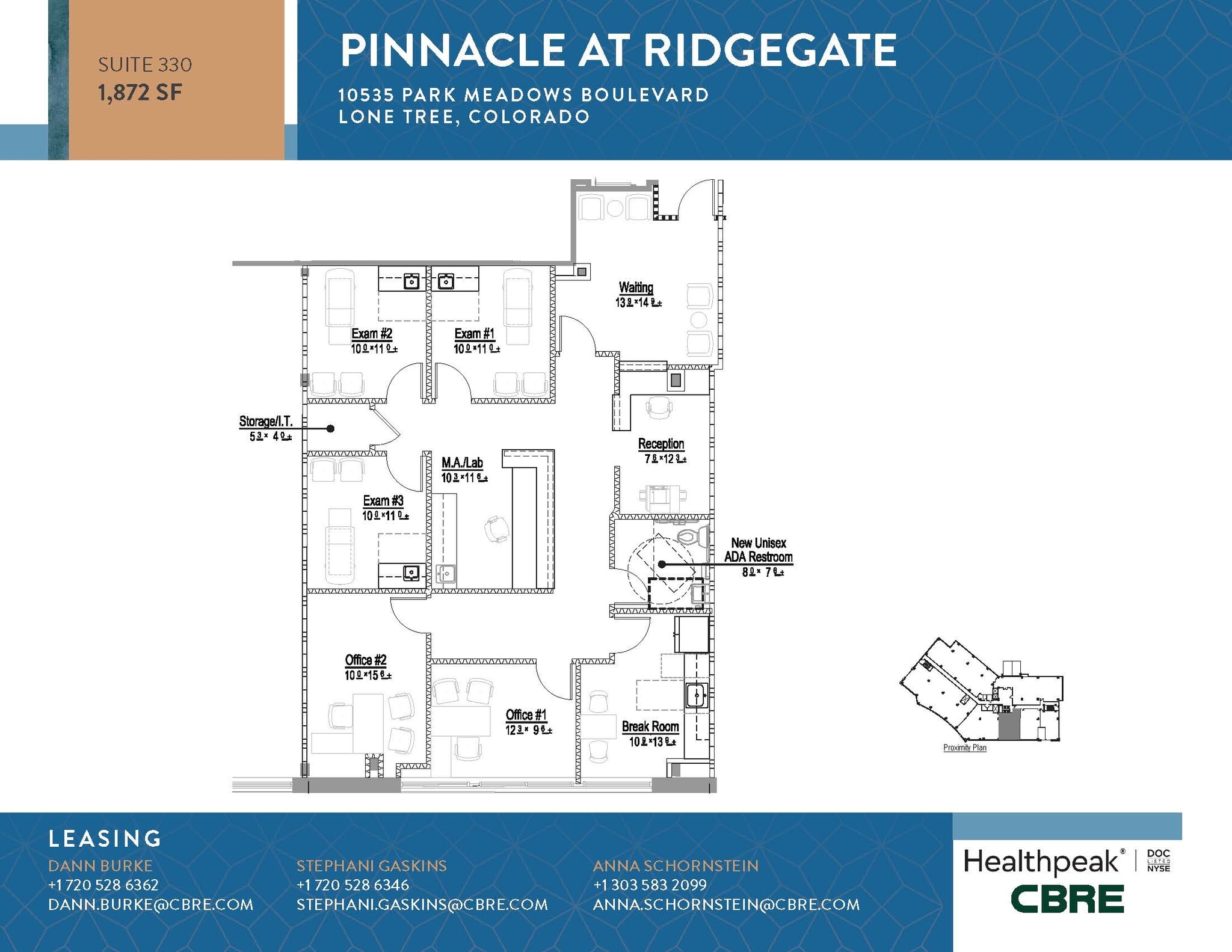 10535 Park Meadows Blvd, Lone Tree, CO for lease Floor Plan- Image 1 of 1