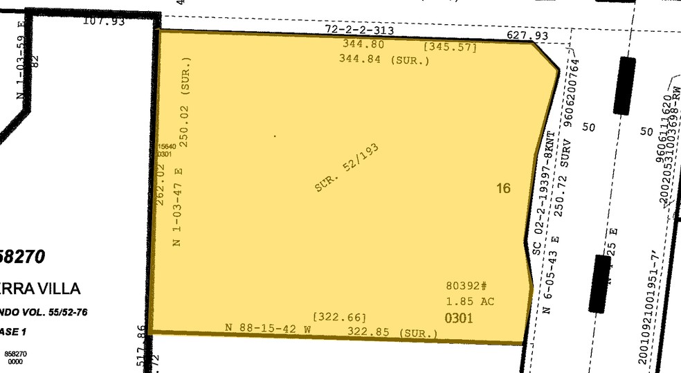 21615-21621 Pacific Hwy S, Des Moines, WA for lease - Plat Map - Image 2 of 2