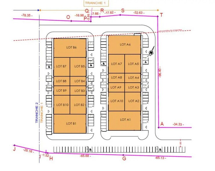 Flex in Grande-Synthe for lease - Site Plan - Image 3 of 4
