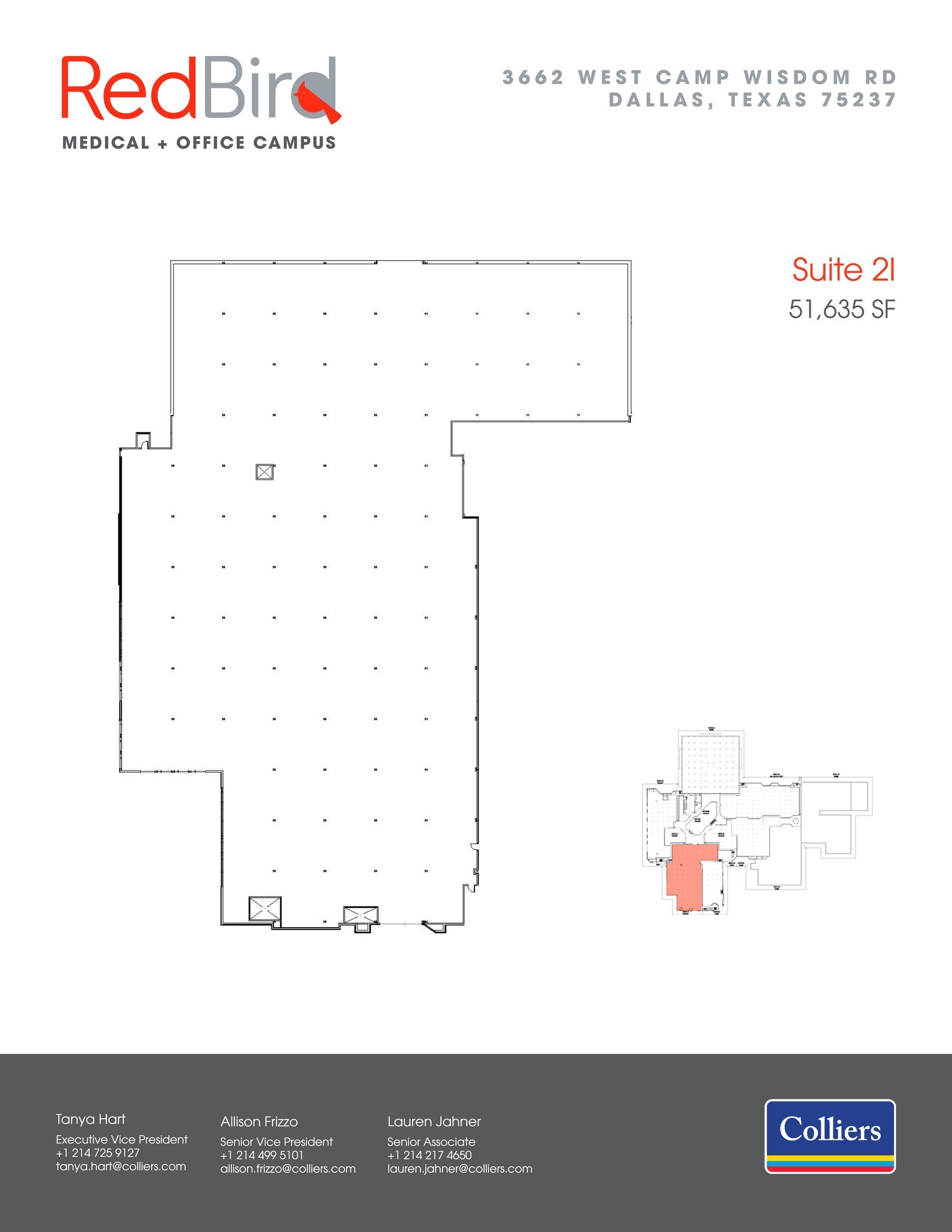 3662 W Camp Wisdom Rd, Dallas, TX for lease Site Plan- Image 1 of 4
