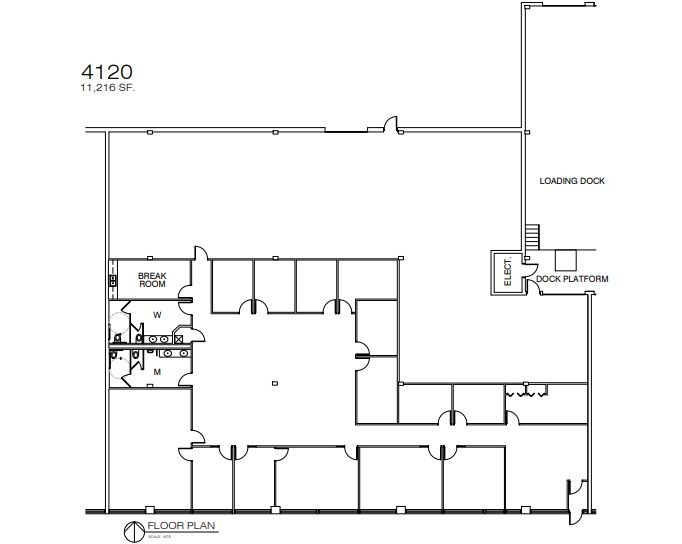 1715-1785 Winnetka Cir, Rolling Meadows, IL for lease Floor Plan- Image 1 of 8