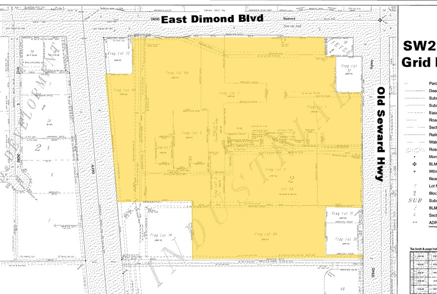 800 E Dimond Blvd, Anchorage, AK for sale - Plat Map - Image 1 of 1