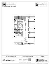 260-270 Peachtree St NW, Atlanta, GA for lease Floor Plan- Image 1 of 1