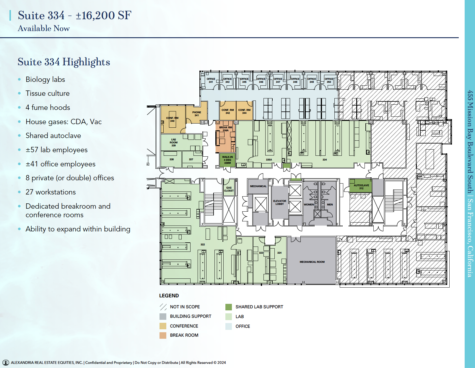 455 Mission Bay Blvd S, San Francisco, CA for lease Floor Plan- Image 1 of 4