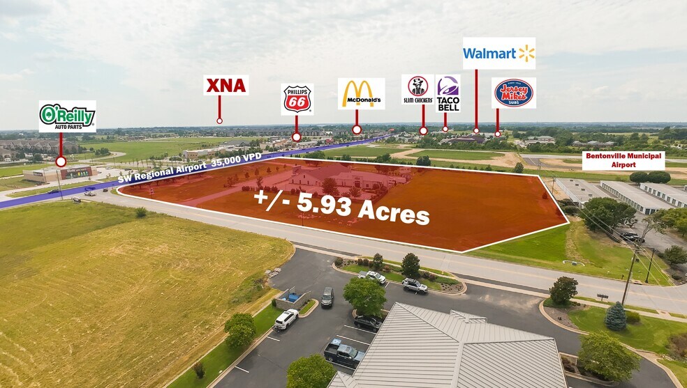 404 SW Regional Airport Blvd, Bentonville, AR for sale - Building Photo - Image 3 of 23