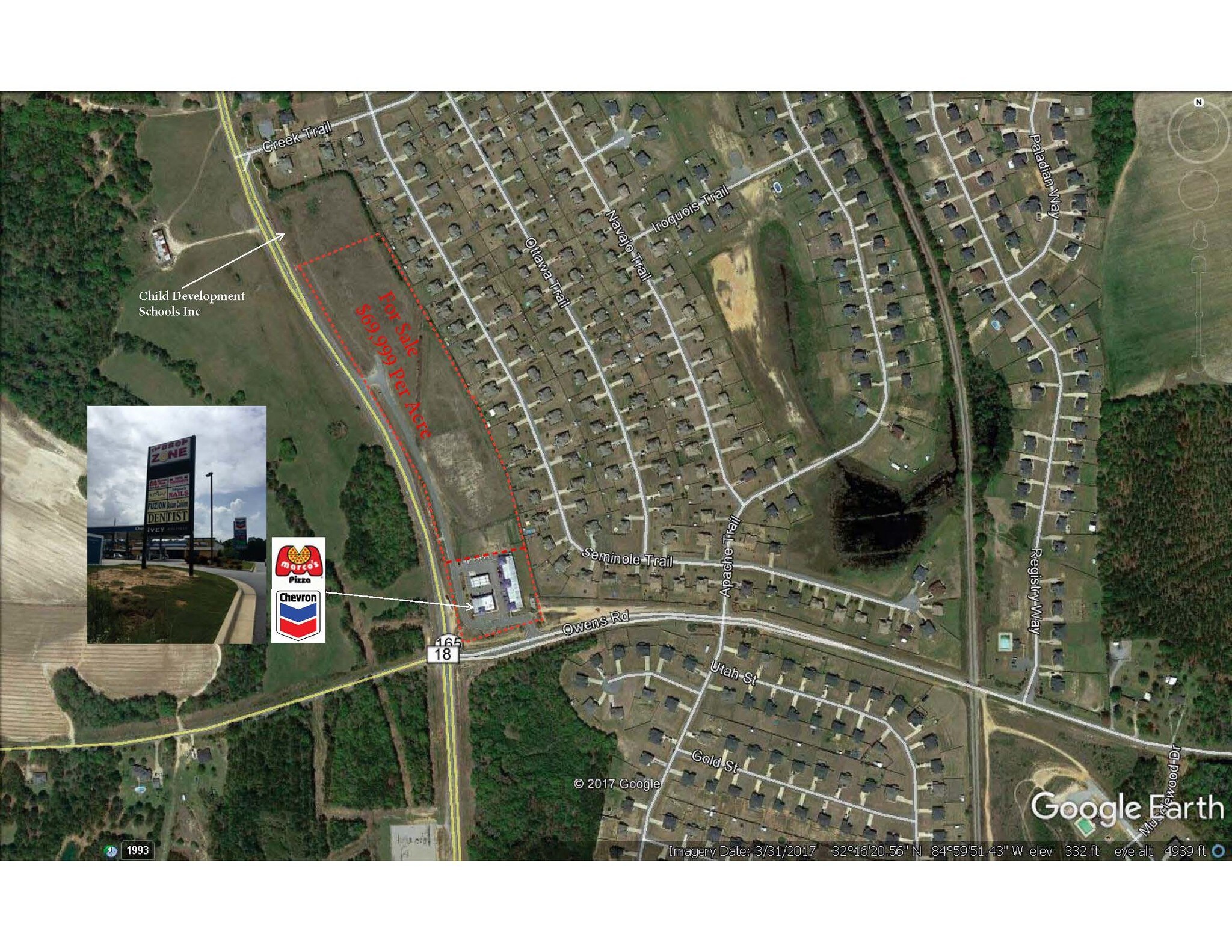 1095 Hwy 165 Drop Zone Ln, Fort Mitchell, AL for sale Other- Image 1 of 1