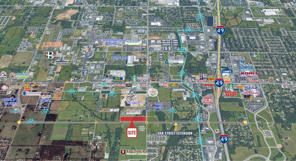 S Dodson Rd, Rogers, AR for sale - Building Photo - Image 3 of 10