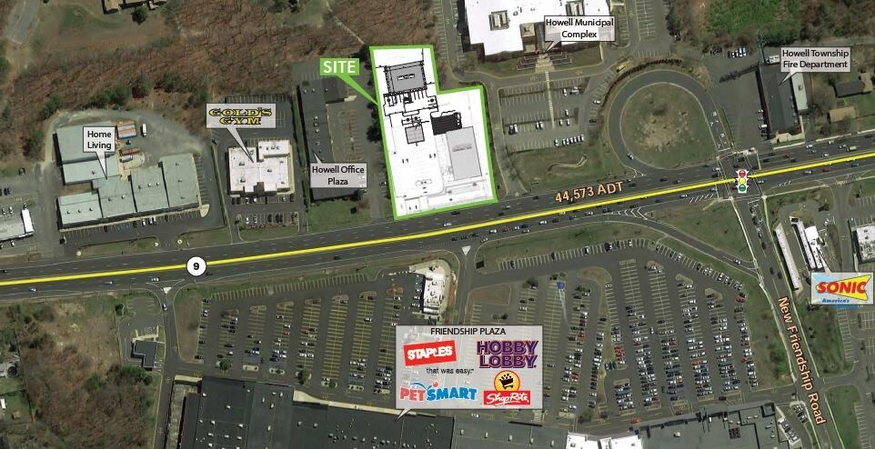 4545 Route 9, Howell, NJ for sale Aerial- Image 1 of 1