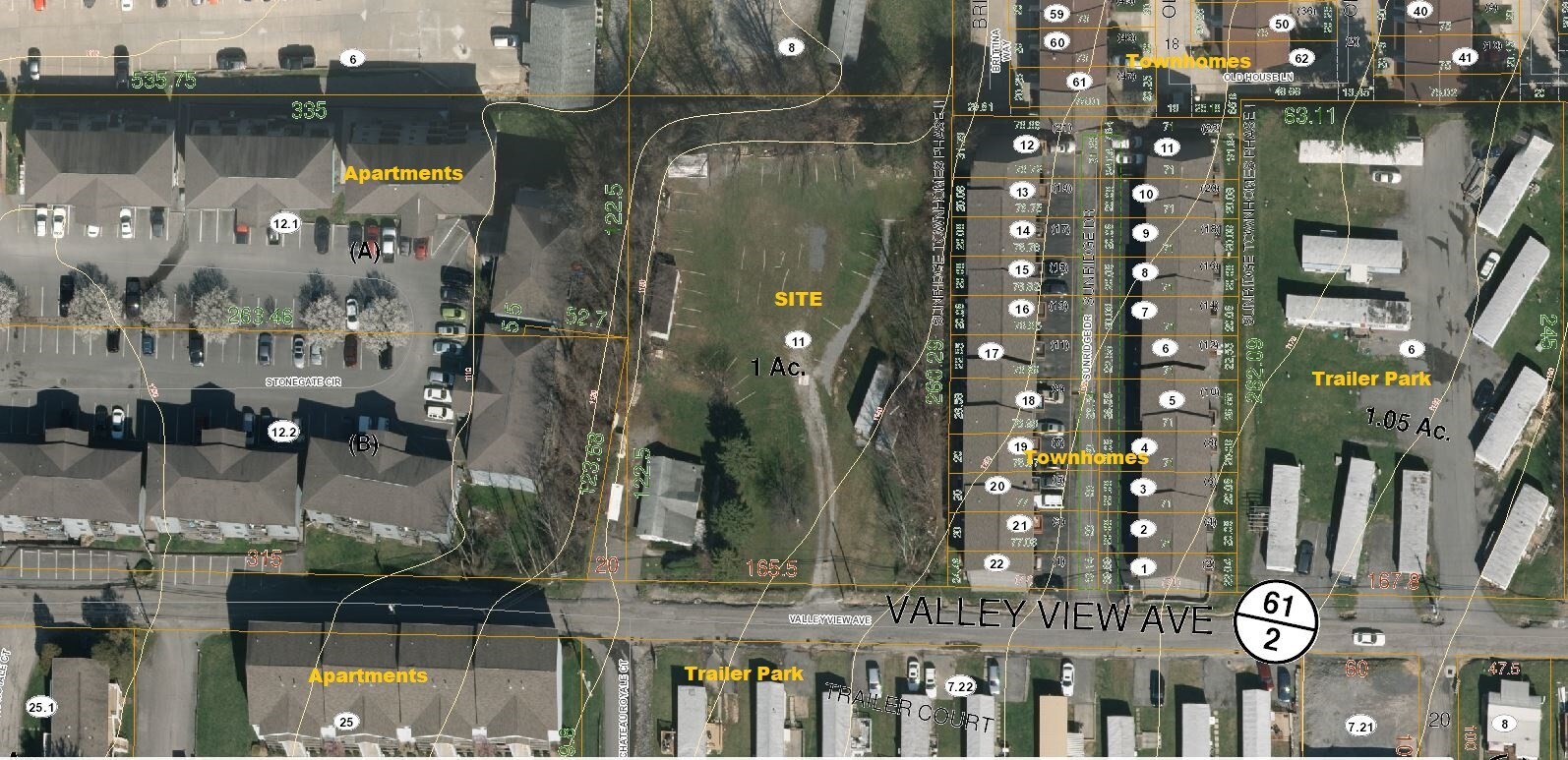 1037 Valley Vw, Morgantown, WV for sale Aerial- Image 1 of 23
