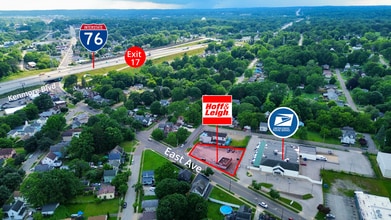 2414 East Ave, Akron, OH - AERIAL map view - Image1