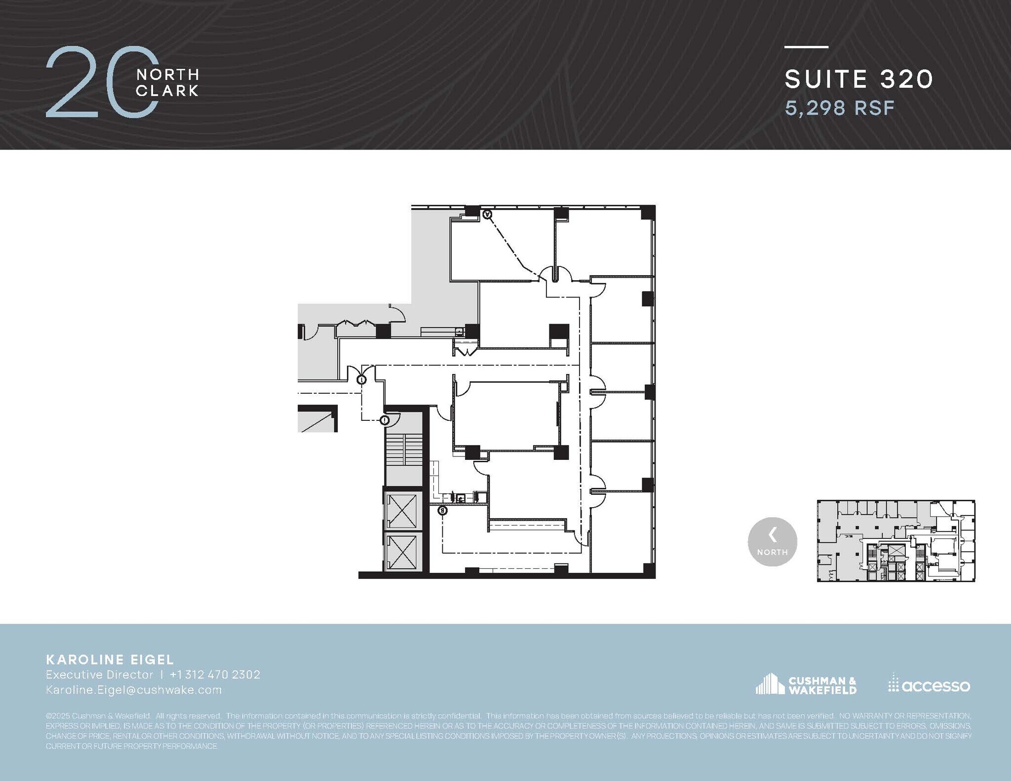 20 N Clark St, Chicago, IL for lease Floor Plan- Image 1 of 1