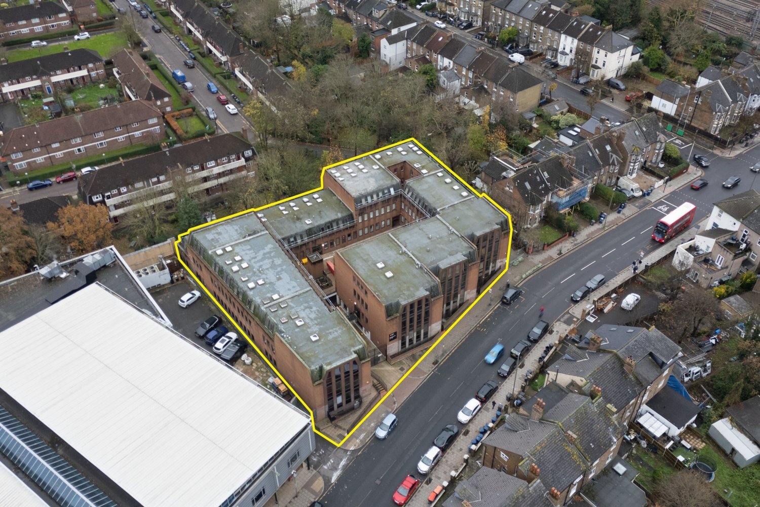 100-102 Cricklewood Ln, London for sale Aerial- Image 1 of 1