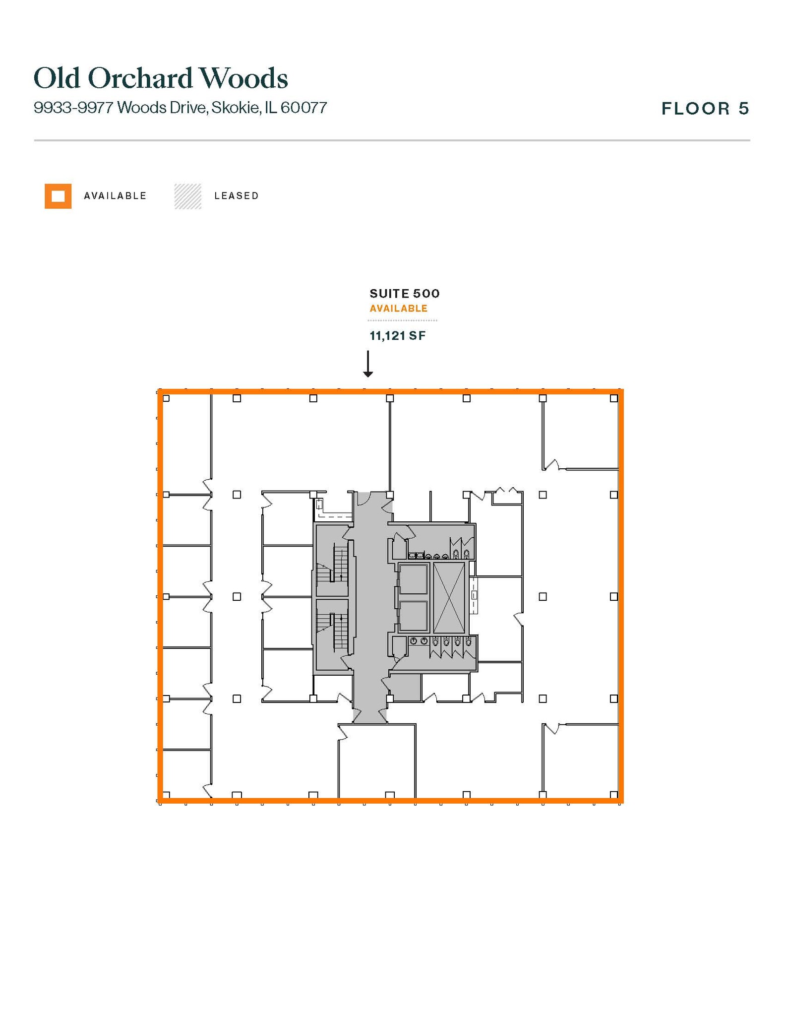 9933 Woods Dr, Skokie, IL for lease Floor Plan- Image 1 of 1