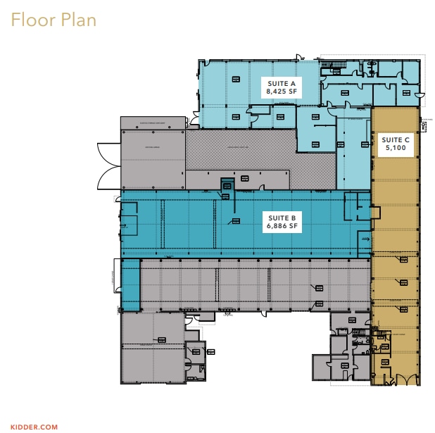 5201 1st Ave S, Seattle, WA 98108 - Unit B -  - Floor Plan - Image 1 of 1