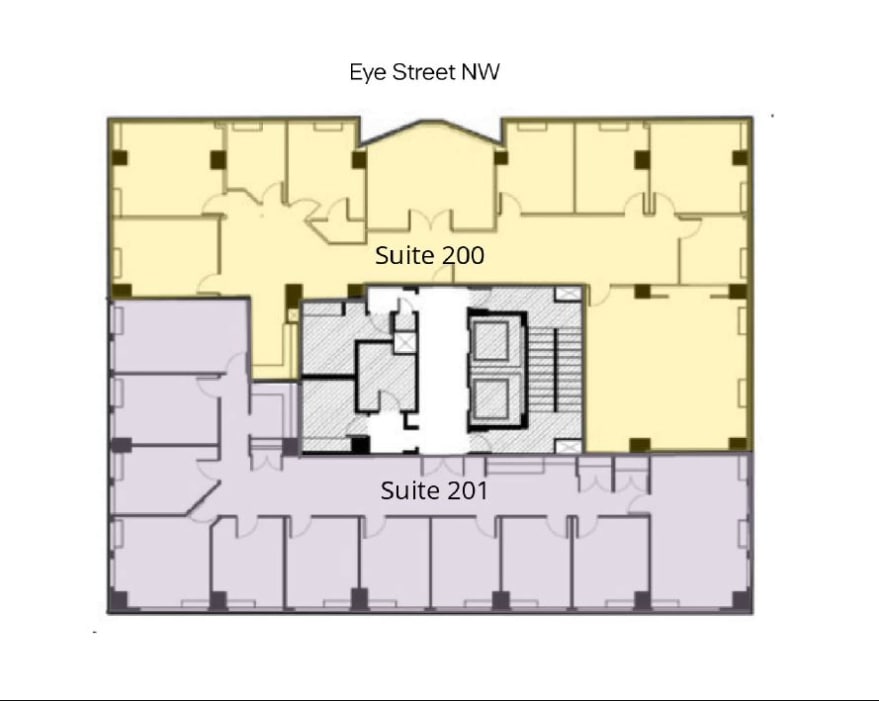 1444 I St NW, Washington, DC for lease Floor Plan- Image 1 of 1