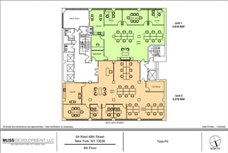 64 W 48th St, New York, NY for lease Floor Plan- Image 1 of 1